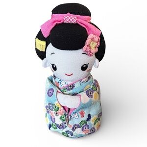 Plush Japanese Maiko Doll Apprentice Geisha Kawaii Japan